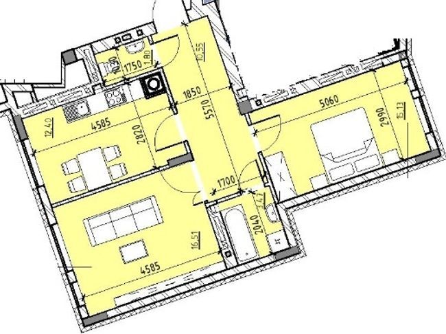 2-кімнатна 59.86 м² в ЖК Бейкер Стріт. Шерлок Холмс від 40 500 грн/м², Львів