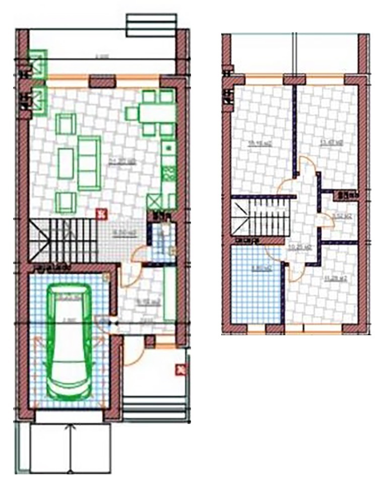 Таунхаус 125.5 м² в КМ Троянда на Граніті від 13 068 грн/м², м. Дрогобич