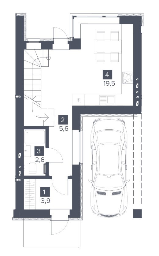 Коттедж 105.4 м² в КП Липові Роси от 19 390 грн/м², с. Липники