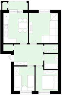 3-комнатная 67 м² в ЖК Амстердам от 15 150 грн/м², г. Винники