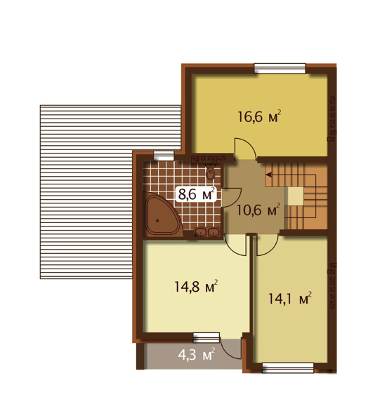 Дуплекс 123.8 м² в КМ Нова Конопниця від 15 235 грн/м², с. Конопниця