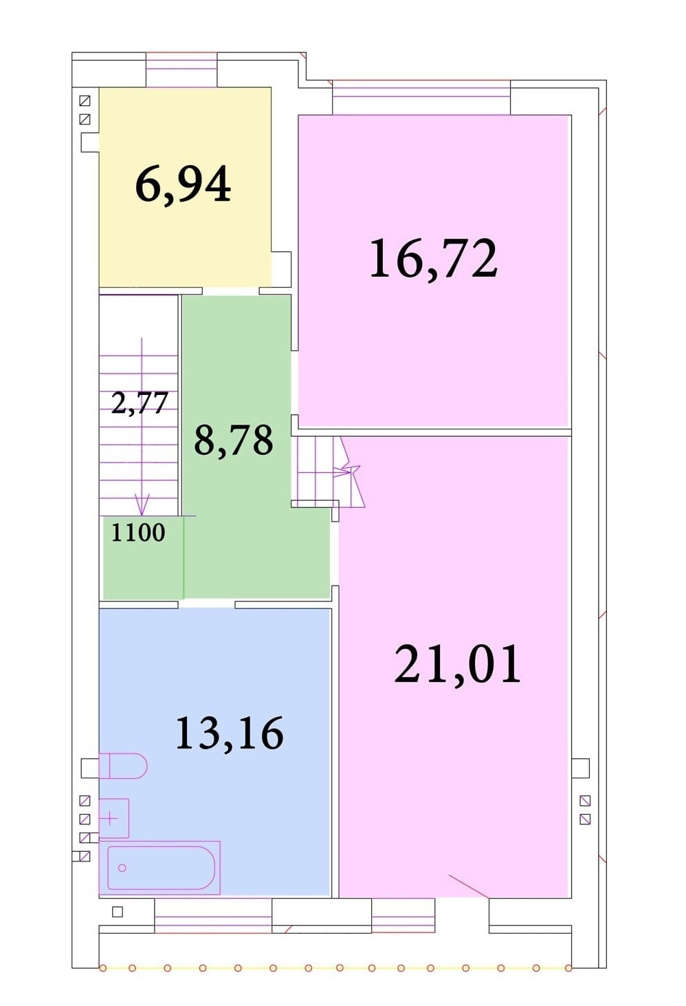 Таунхаус 195 м² в Таунхаус Sunny Village від забудовника, Вінниця