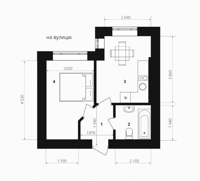 1-кімнатна 29.8 м² в ЖК Європейка від 16 000 грн/м², с. Софіївська Борщагівка