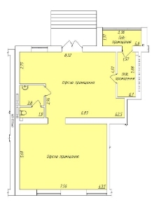 Офис 102.4 м² в ЖК Центральный от застройщика, г. Кременчуг