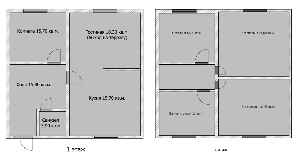 Котедж 142 м² в КМ Гетьманський від 14 085 грн/м², Суми