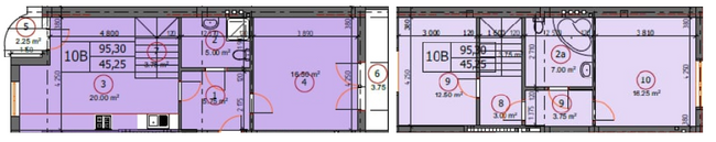 Двухуровневая 95.3 м² в ЖК Unity от 27 450 грн/м², Ужгород