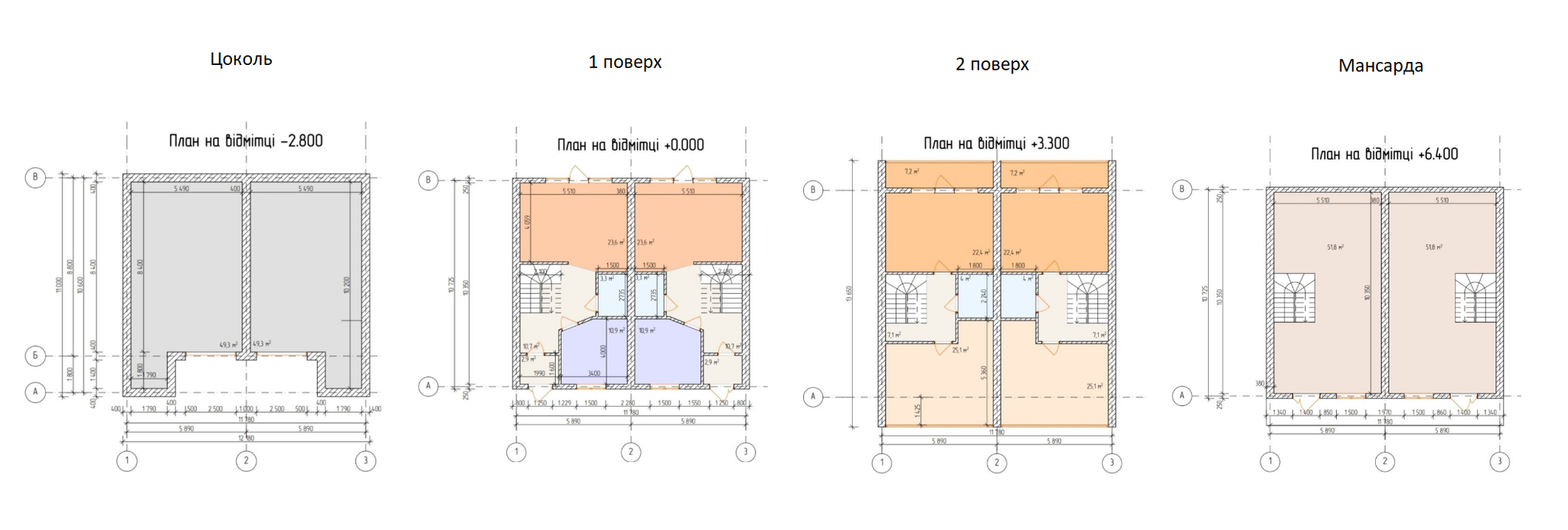 Таунхаус 160 м² в Таунхауси Garden House від 12 375 грн/м², Чернівці