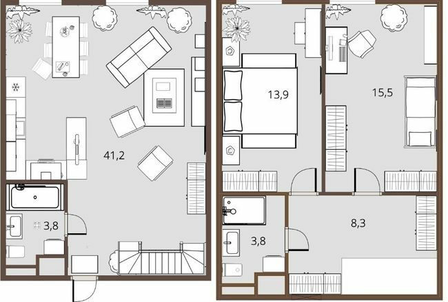 Дворівнева 102 м² в ЖК iHome від 10 700 грн/м², с. Крюківщина