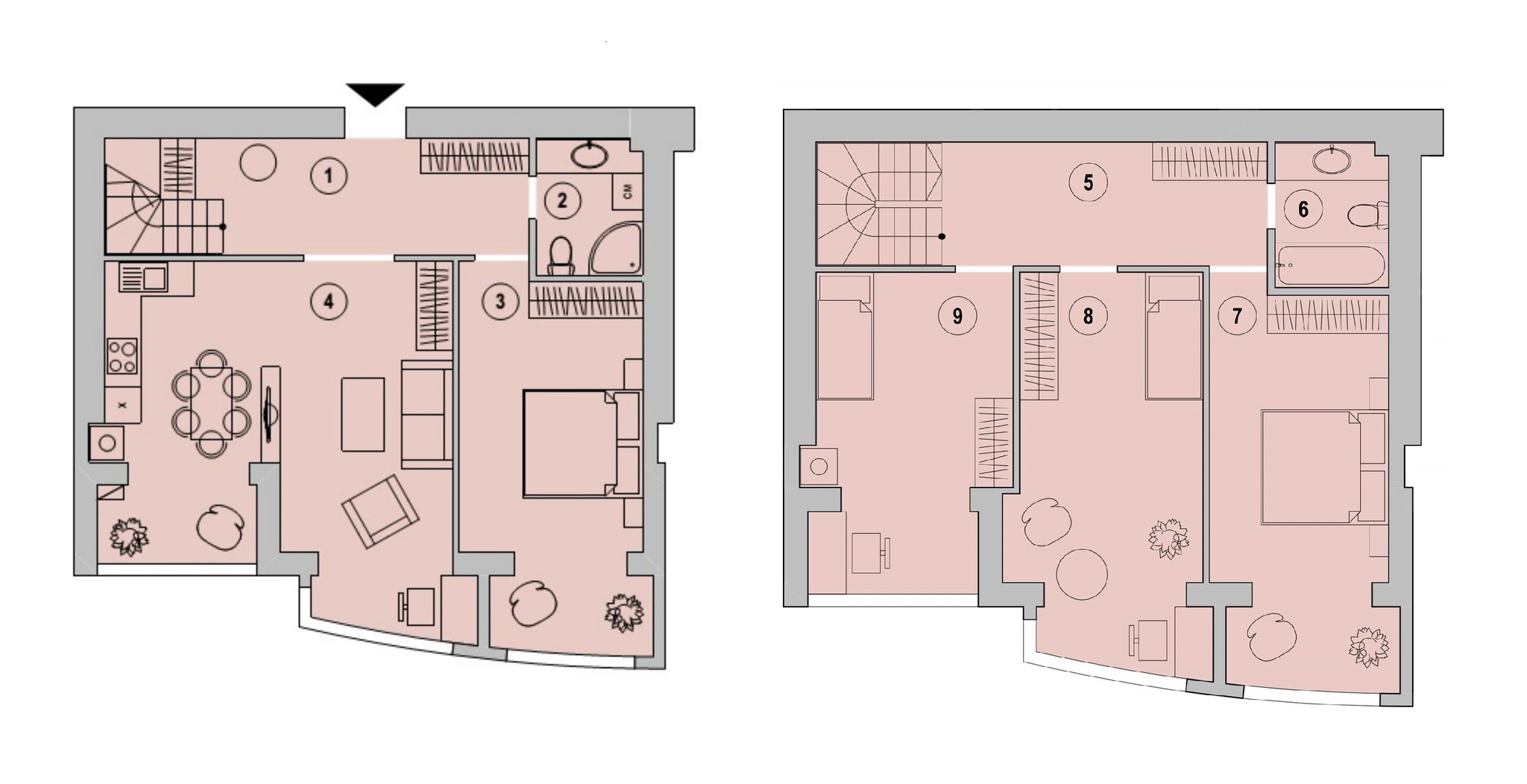 Двухуровневая 125 м² в ЖК Cherry Town от 12 000 грн/м², г. Вишневое