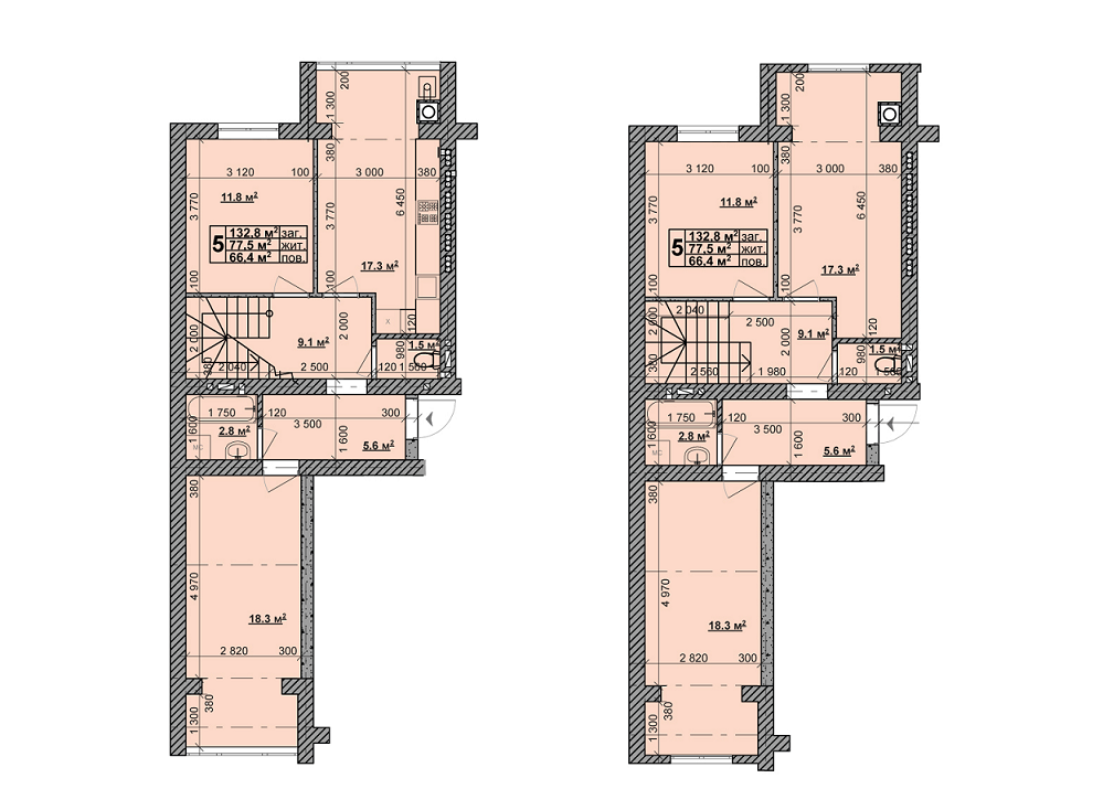 Двухуровневая 132.8 м² в ЖК Новая Конча-Заспа от 16 500 грн/м², с. Ходосовка