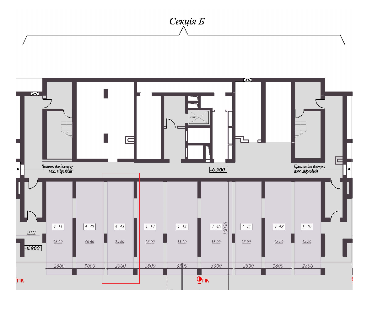 Машиноместо 30.8 м² в ЖК на ул. Подвысоцкого, 4В от 17 000 грн/м², Киев