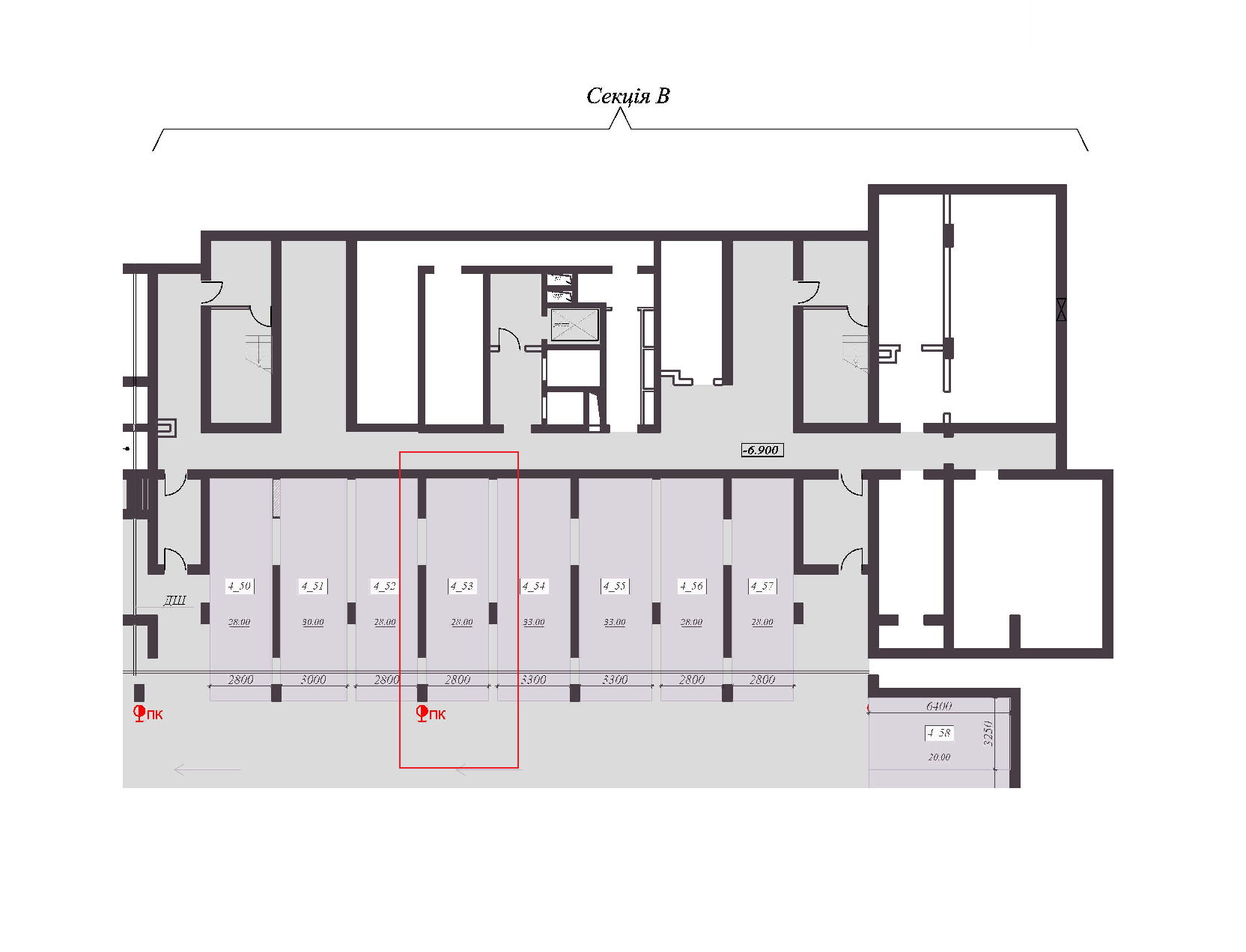 Машиноместо 31.1 м² в ЖК на ул. Подвысоцкого, 4В от 17 000 грн/м², Киев