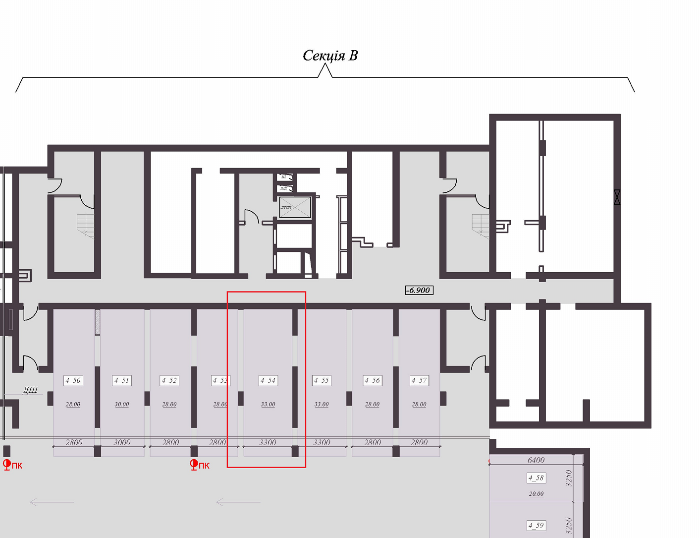 Машиноместо 36.3 м² в ЖК на ул. Подвысоцкого, 4В от 17 000 грн/м², Киев