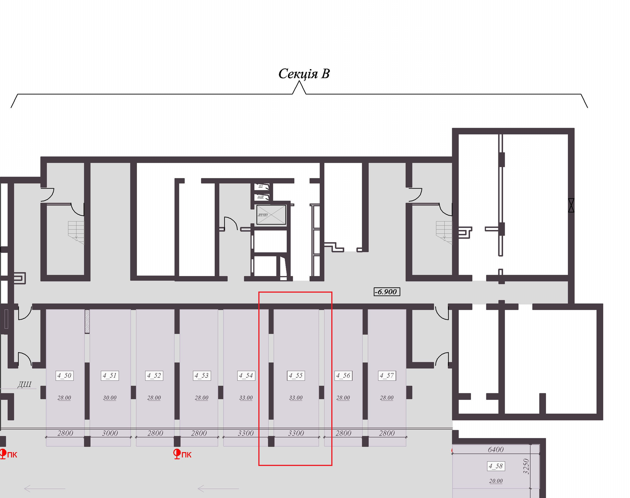 Машиноместо 37.4 м² в ЖК на ул. Подвысоцкого, 4В от 17 000 грн/м², Киев