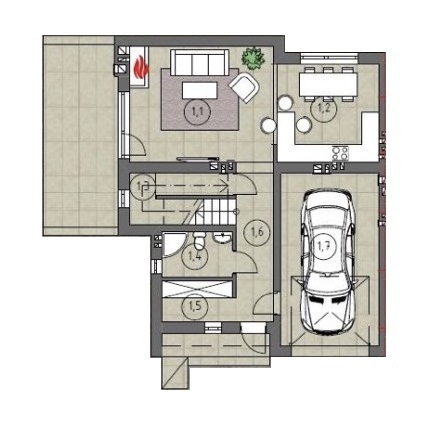 Дуплекс 144 м² в КП Затышок от 14 722 грн/м², с. Зымна Вода