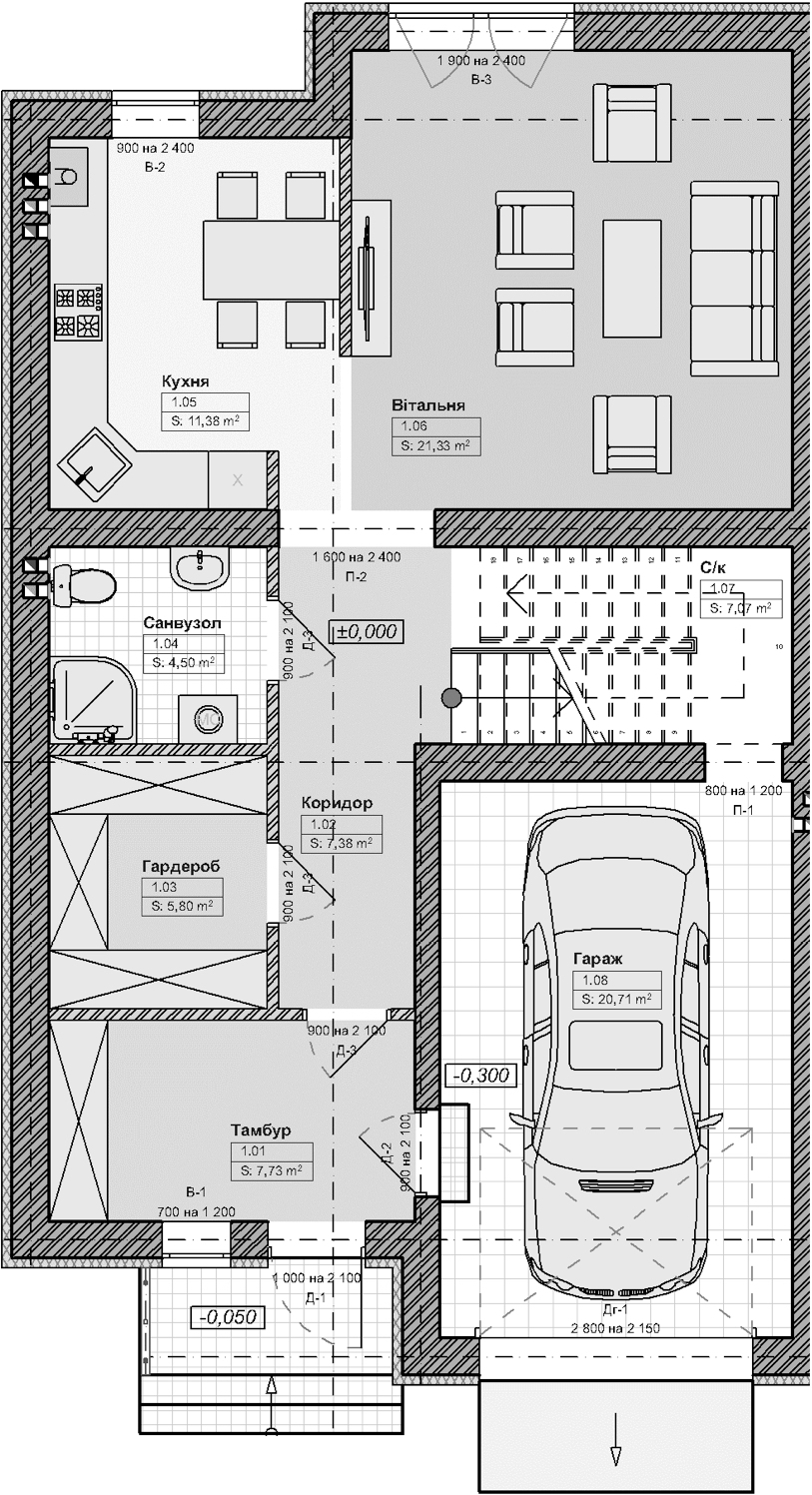 Таунхаус 170 м² в Таунхаусы Городские виллы на Пасечной от 26 071 грн/м², Львов