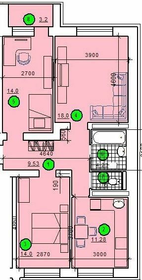 3-кімнатна 74.8 м² в ЖК Престиж від 10 000 грн/м², м. Радивилів