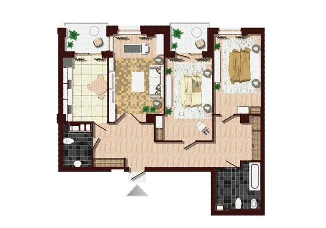 3-комнатная 106.84 м² в ЖК iQ-House от 30 450 грн/м², Днепр