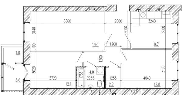 3-кімнатна 75.1 м² в ЖК Пурпурові Вітрила від 14 500 грн/м², Дніпро