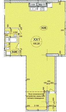 3-кімнатна 100.2 м² в ЖК Ulduz від 20 100 грн/м², Дніпро