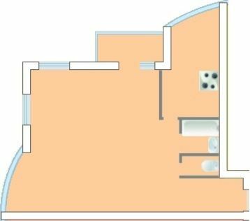 2-комнатная 79.1 м² в ЖК Пихтовый от 24 400 грн/м², Днепр