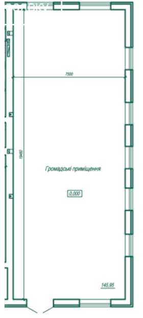 Приміщення вільного призначення 145.95 м² в ЖК Вільський від забудовника, Житомир