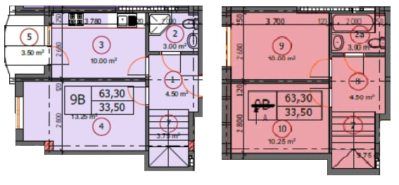 Двухуровневая 63.3 м² в ЖК Unity от 28 150 грн/м², Ужгород