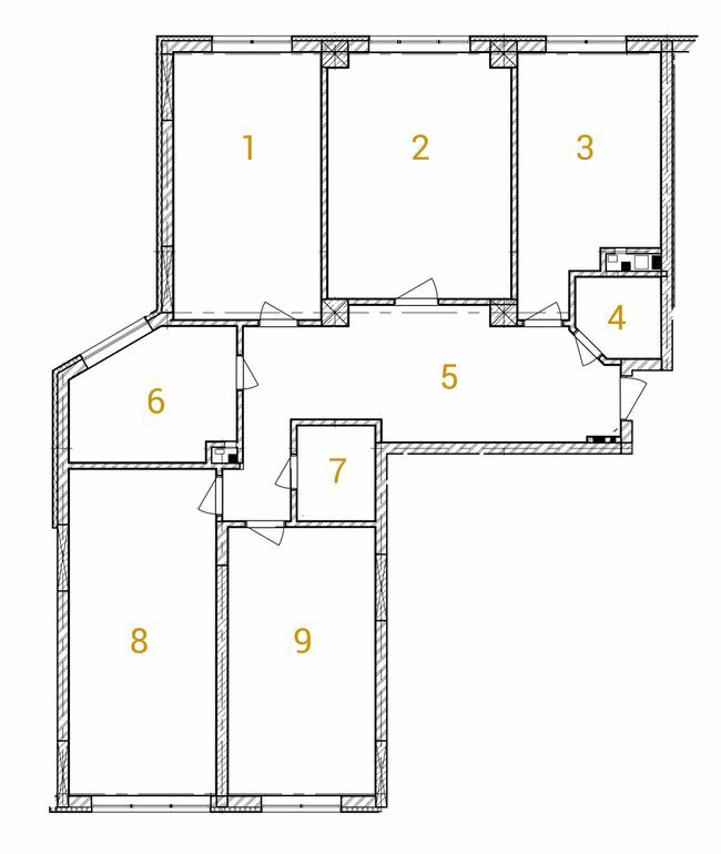 4-комнатная 145.3 м² в ЖК Сонячна брама от застройщика, Киев