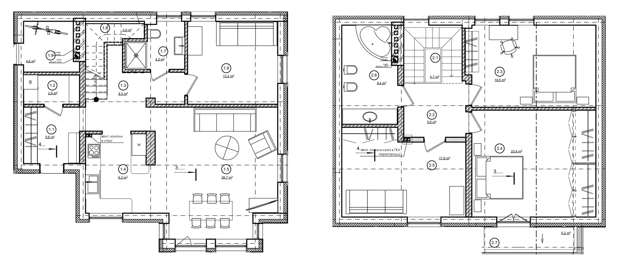 Коттедж 223 м² в КГ LakeWood от застройщика, с. Круглик