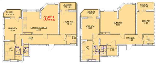 Двухуровневая 150.2 м² в ЖК Велесгард от 19 000 грн/м², г. Вышгород