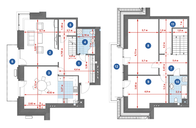 Двухуровневая 152.31 м² в ЖК City Park от 23 000 грн/м², г. Кременчуг