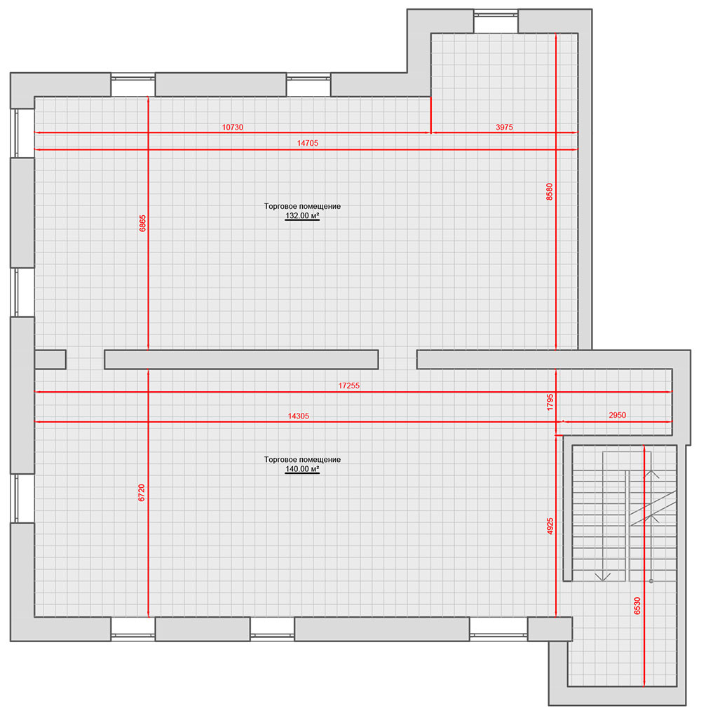 Торговое помещение 272 м² в ЖК на ул. Майора Борищака, 17/48 от застройщика, г. Кременчуг