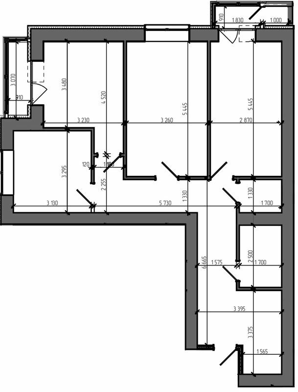 3-кімнатна 87.8 м² в ЖК Театральний від 22 400 грн/м², Рівне