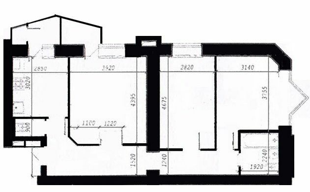 3-комнатная 76.7 м² в ЖК на ул. Галицькая, 7А от 18 200 грн/м², Тернополь