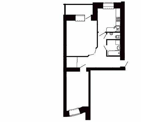 2-комнатная 69.72 м² в ЖК на вул. Київська / вул. Тарнавського от 15 400 грн/м², Тернополь