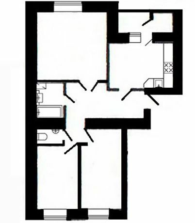 3-комнатная 77.44 м² в ЖК на вул. Тролейбусна, 4 от 17 200 грн/м², Тернополь