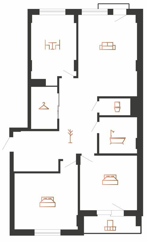 3-комнатная 110 м² в ЖК Авторский от 20 000 грн/м², Ивано-Франковск