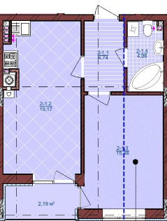 1-комнатная 46 м² в ЖК на ул. Антоновича, 31 от 40 550 грн/м², Львов