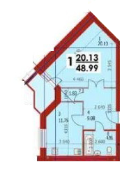 1-кімнатна 48.99 м² в ЖК на вул. 50-річчя УПА, 10В від 19 000 грн/м², м. Моршин