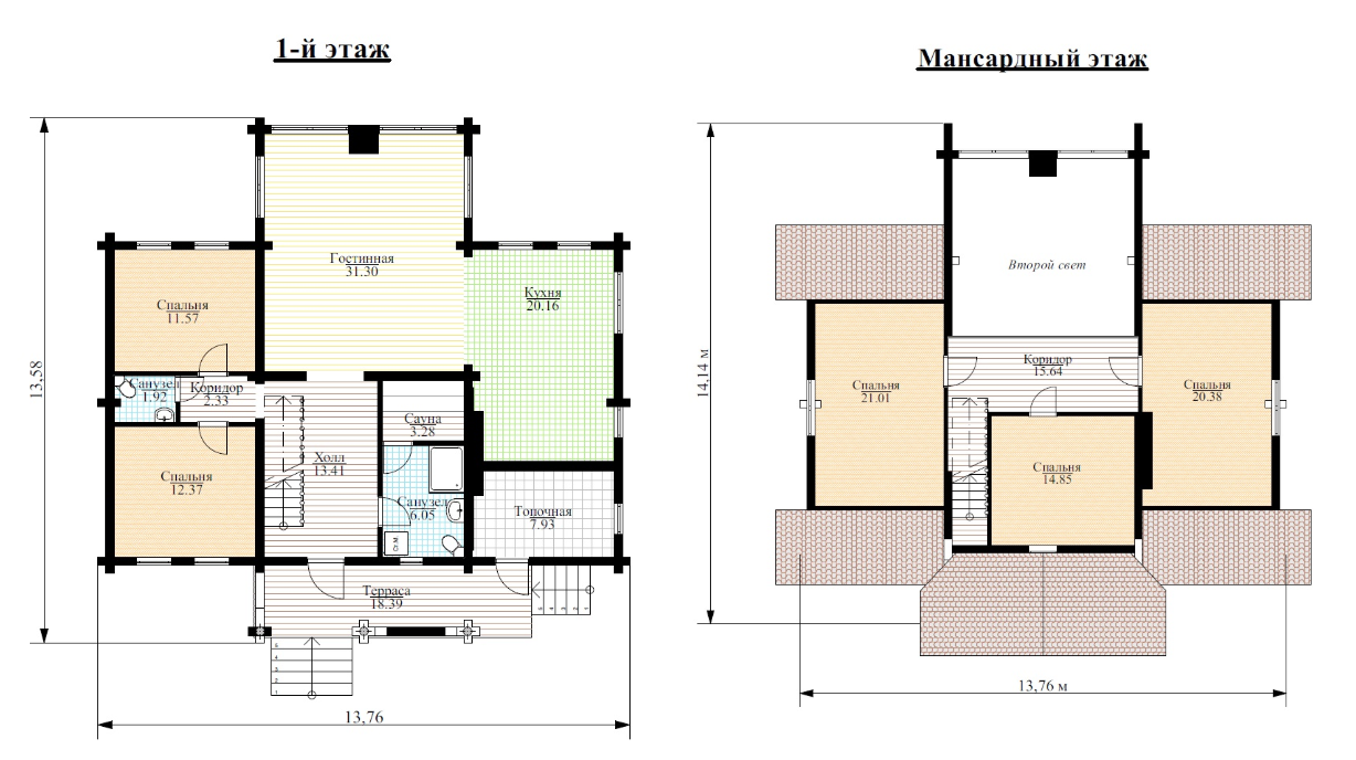 Коттедж 182 м² в КП Святобор от 18 462 грн/м², с. Михайловка-Рубежовка