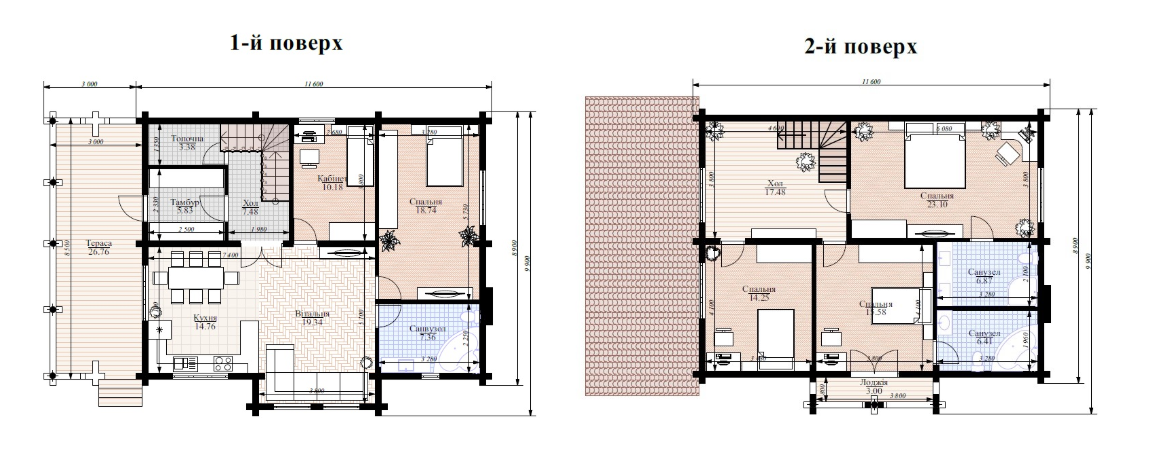 Коттедж 171 м² в КП Святобор от 9 298 грн/м², с. Михайловка-Рубежовка