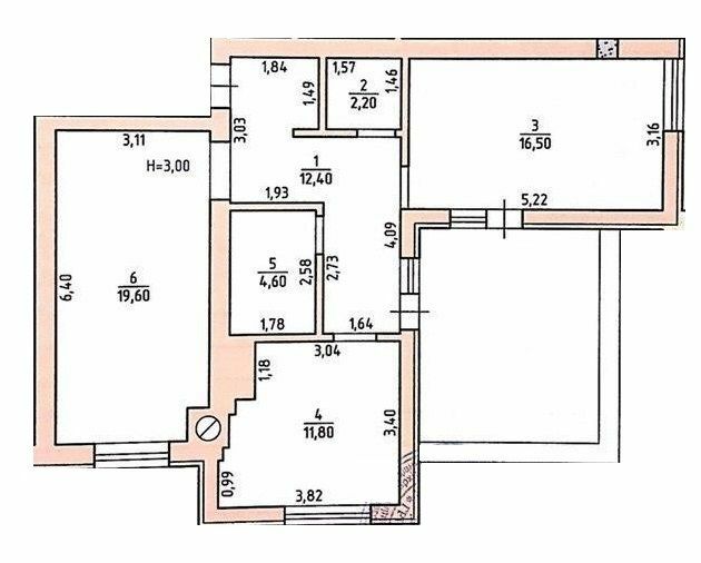 2-комнатная 67.1 м² в ЖК Панский остров от застройщика, Черновцы