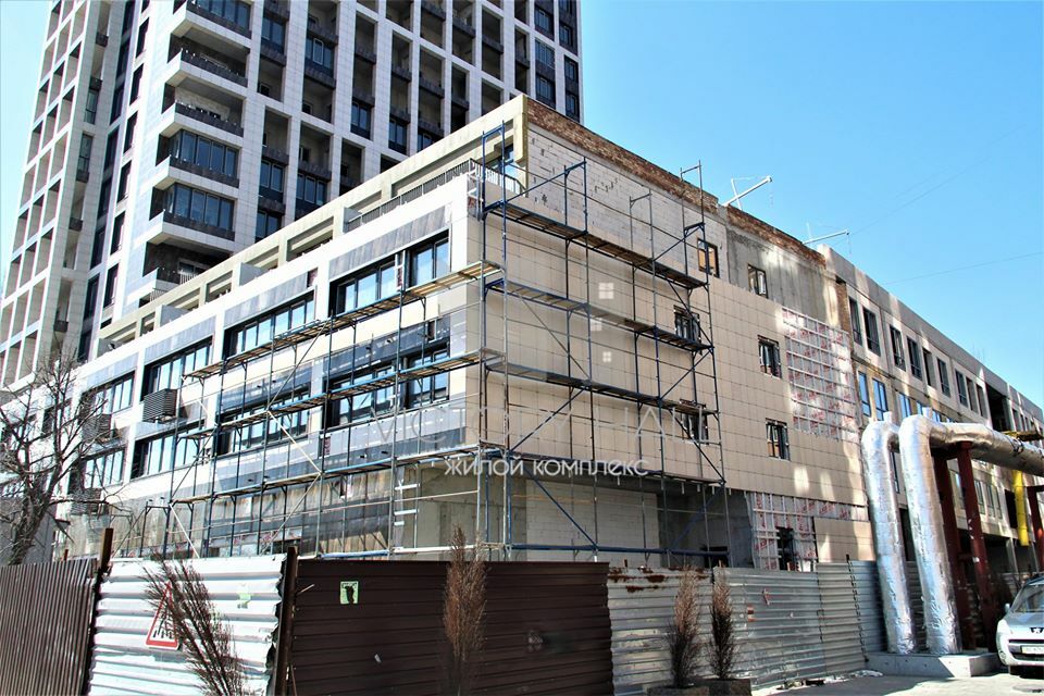 Ход строительства ЖК Victory Hall, апр, 2020 год