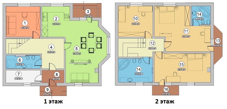 Коттедж 188.7 м² в КГ Новая Березовка от 15 898 грн/м², с. Березовка