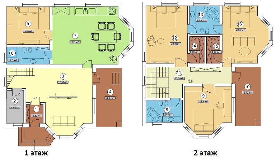 Коттедж 225.1 м² в КГ Новая Березовка от застройщика, с. Березовка