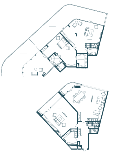 Двухуровневая 258.51 м² в ЖК KANDINSKY Odessa Residence от 64 042 грн/м², Одесса