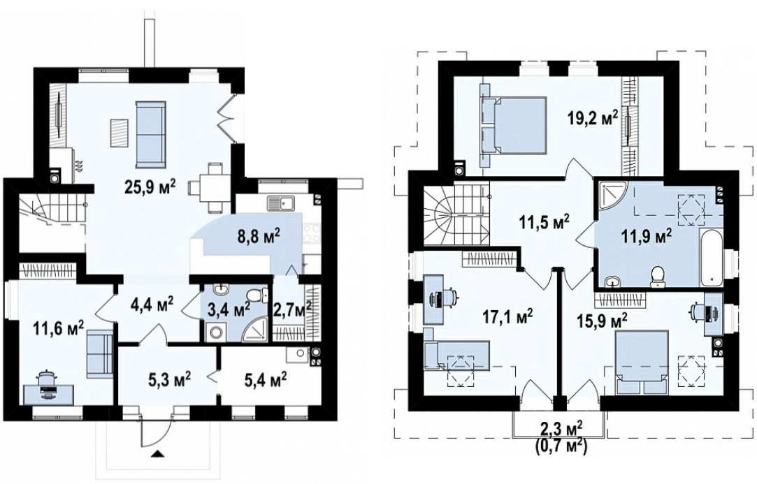 Котедж 190 м² в КМ Лелека від 18 263 грн/м², с. Пилиповичі