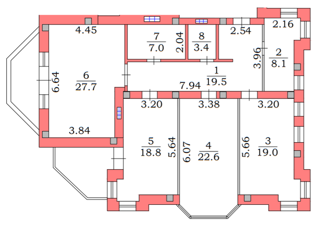 3-комнатная 130.6 м² в ЖК Клубная резиденция от 33 950 грн/м², г. Черноморск