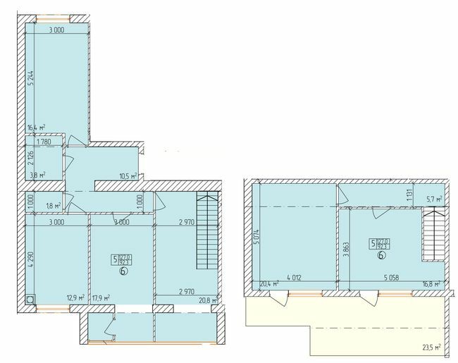 Двухуровневая 127 м² в ЖК Дубовый Гай от 15 500 грн/м², Запорожье