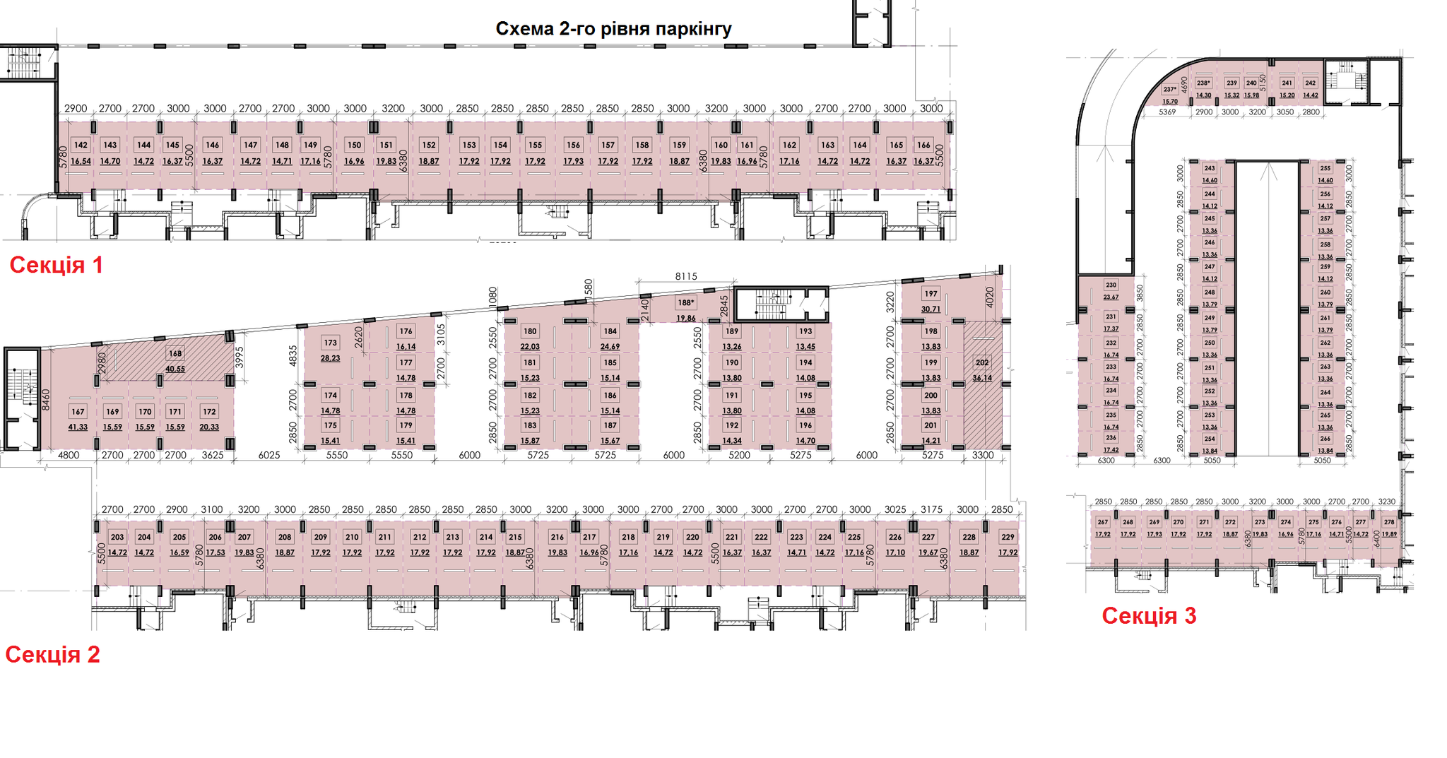 Машиноместо 36.14 м² в ЖК Урловский-2 от 27 338 грн/м², Киев